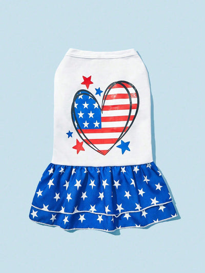 Star-Spangled Pup: Independence Day Pet Dress