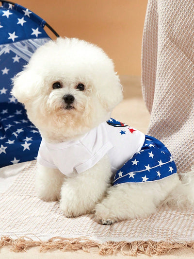 Star-Spangled Pup: Independence Day Pet Dress