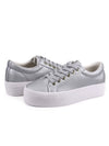 Step Up Your Style with Platform Lace-Up Sneakers: Breathable and Comfortable Walking Shoes