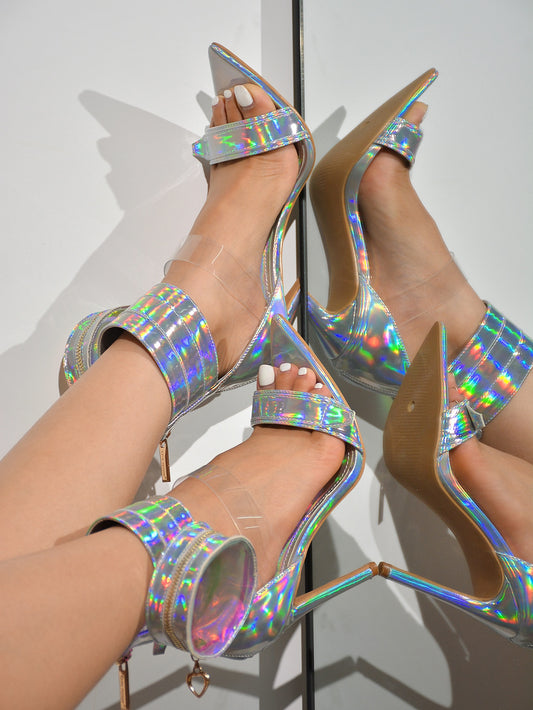 Elevate your style with these Rainbow Candy Color Pointy Toe High Heels. With a vibrant and playful color palette, these heels will add a touch of fun to any outfit. The pointed toe design adds a touch of sophistication, making them perfect for any occasion. Made with high-quality materials, these heels offer both style and comfort.