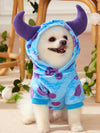 Polka Dot Fleece Pet Hoodie: The Ultimate Cosplay Style for Your Furry Friend