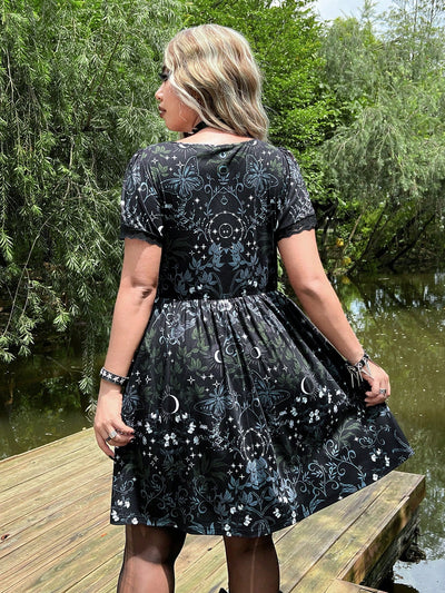 Plus Floral Print Dress: Rock Your Style Without the Corset