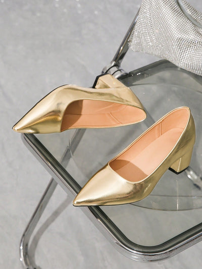 Glamorous Gold High Heeled Sandals for Chic Spring & Summer Looks