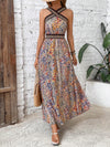 Summer in Style: Paisley Print Contrast Tape Dress