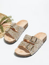 Black Sequined Flat Slippers: Your Must-Have Holiday Home and Beach Companion