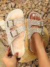 Black Sequined Flat Slippers: Your Must-Have Holiday Home and Beach Companion