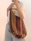 Bohemian Bliss: Vintage Retro Shoulder Bag for Women - Perfect for Adventures