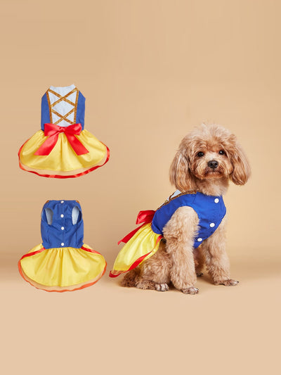 The Cute and Chic Pet Summer Princess Dress is the perfect outfit for your furry friends. Made for both cats and dogs, this stylish dress combines fashion and functionality to keep your pets cool and comfortable during warm summer days. With its adorable design and high-quality material, your pets will be the talk of the town.