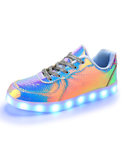 Unisex LED Lights Up Shoes: Illuminate Your Style with Luminous Flashing Trainers