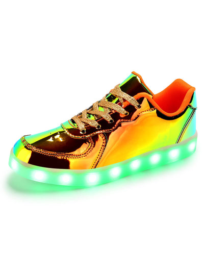 Unisex LED Lights Up Shoes: Illuminate Your Style with Luminous Flashing Trainers