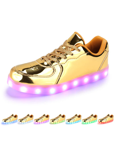 Unisex LED Lights Up Shoes: Illuminate Your Style with Luminous Flashing Trainers