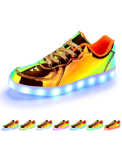 Unisex LED Lights Up Shoes: Illuminate Your Style with Luminous Flashing Trainers