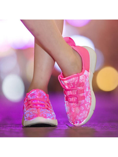 Unisex LED Lights Up Shoes: Illuminate Your Style with Luminous Flashing Trainers