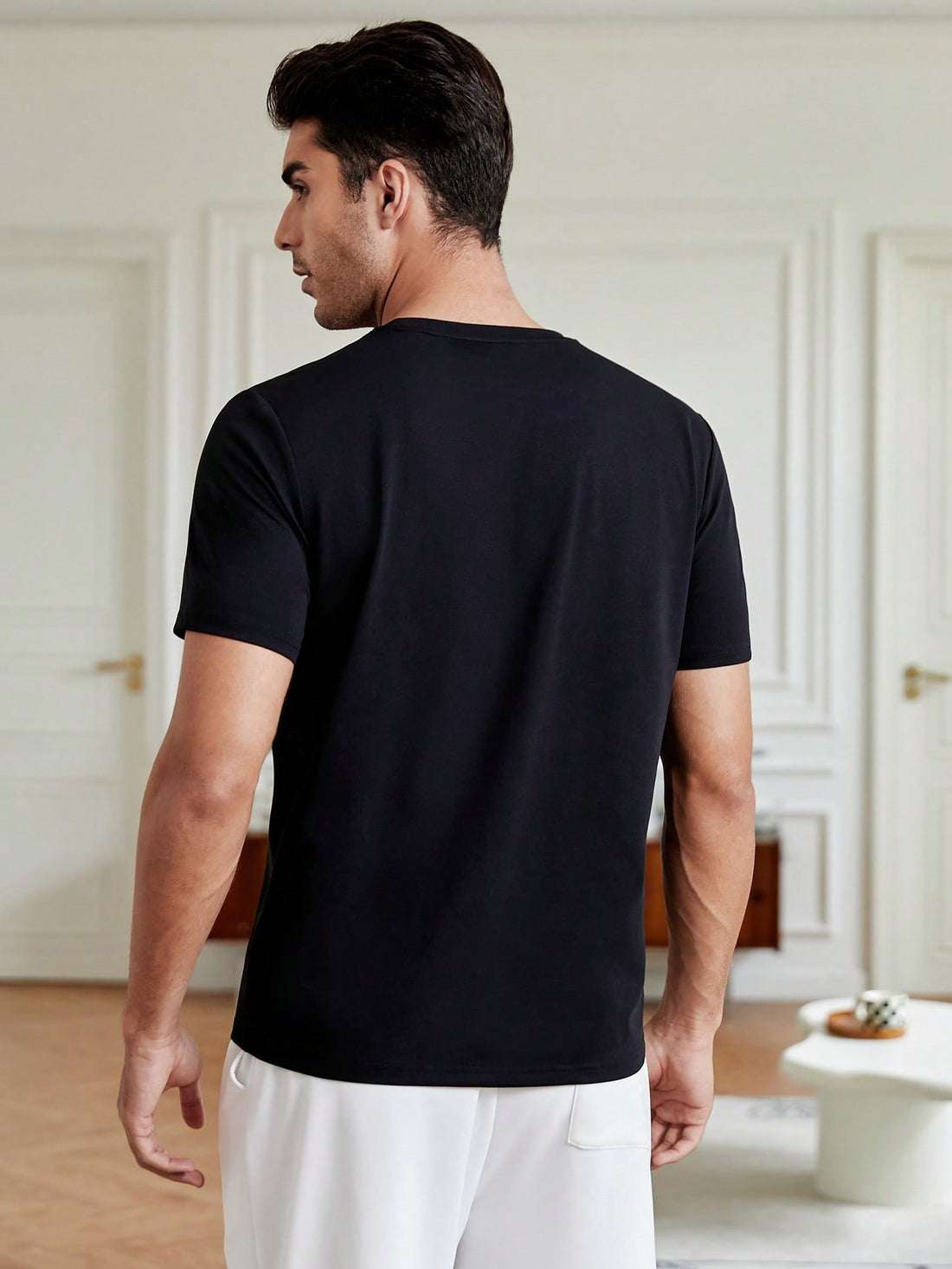 Make a bold statement with this Men's Slogan Graphic Tee. Crafted with high-quality materials, this tee is comfortable and stylish. The slogan design adds a touch of personality to your wardrobe, making it perfect for any casual occasion. Show off your fashion sense with this must-have tee.