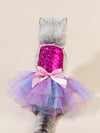 Enchanting Mermaid Bow Tutu Skirt: Dive into the Gradient