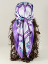 Silk Chain Print Geometric Pattern Headband Scarf Bandana - Chic and Stylish Accessory