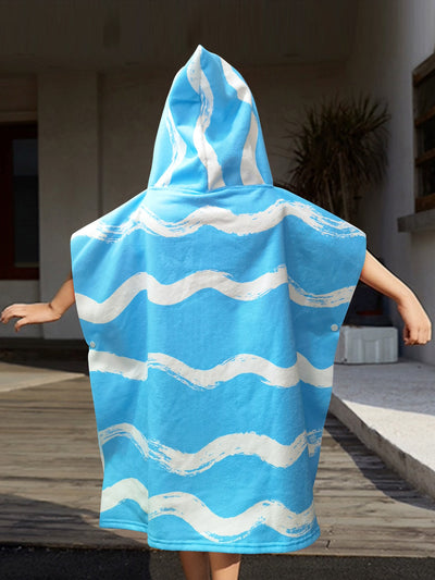 Shark Attack Hooded Bath Towel: Absorbent and Fun for Kids
