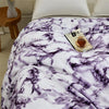 Regal Purple Marble Bedspread: Add Elegance to Your Bedroom