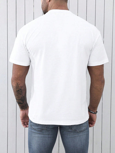 Boldly Branded: Men's Tape Slogan Graphic Tee