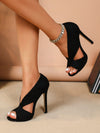 Elegant and Fashionable: New Arrival Sexy Fish Mouth High Heels for Women