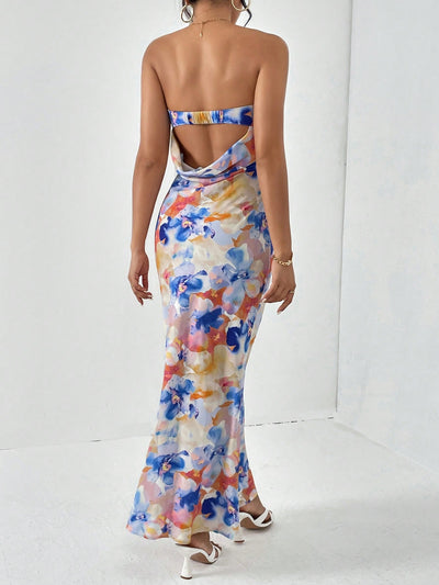 Spring Fling Floral Tube Dress: Perfect for Summer Shenanigans