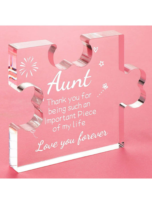 Experience the wonder of our Enchanting Acrylic Puzzle, the <a href="https://canaryhouze.com/collections/acrylic-plaque" target="_blank" rel="noopener">perfect gift</a> for your beloved aunt on her special day. Crafted with precision and care, this puzzle features a stunning design that will bring joy and enchantment to any birthday celebration. Surprise your aunt with a unique and thoughtful present she will treasure.