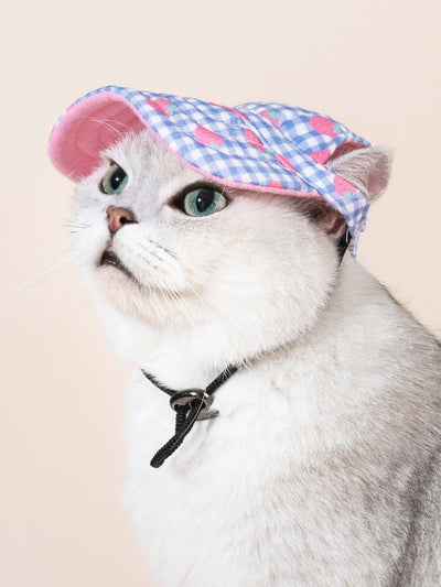 Strawberry Pet Baseball Cap: Fun Sun Hat for Your Furry Friend!