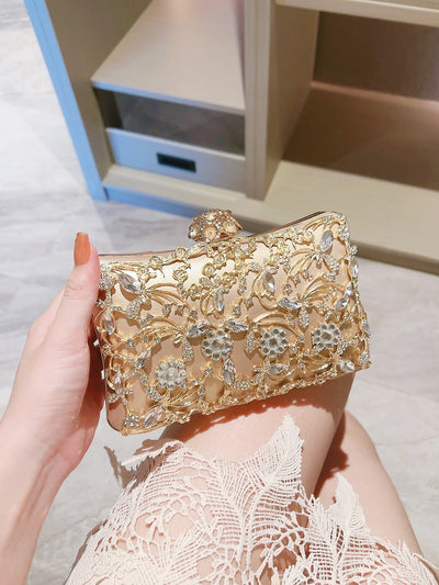 Sparkle & Shine: Elegant Rhinestone Evening Clutch Bag for Glamorous Occasions