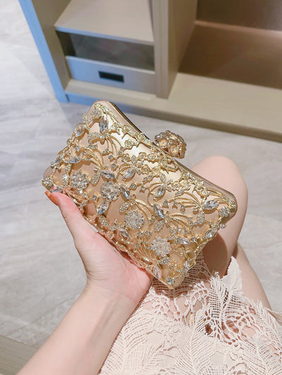 Sparkle & Shine: Elegant Rhinestone Evening Clutch Bag for Glamorous Occasions