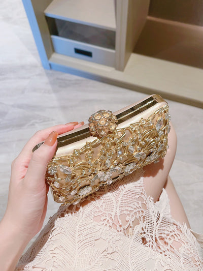 Sparkle & Shine: Elegant Rhinestone Evening Clutch Bag for Glamorous Occasions