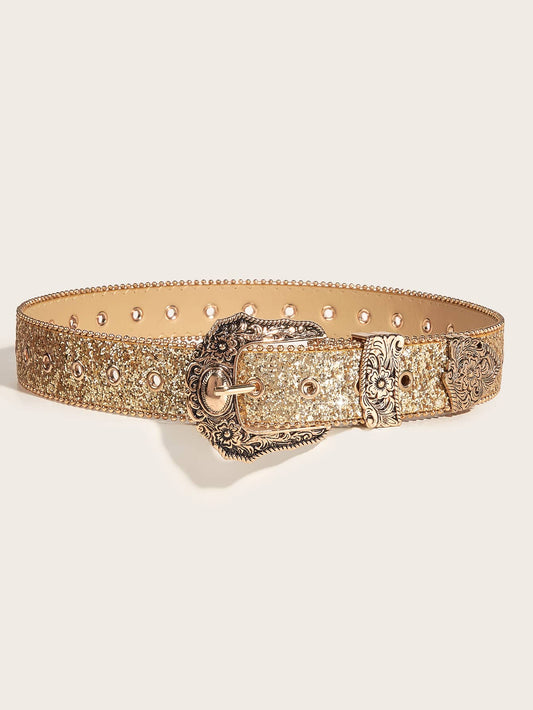 Star Eye Western Style Belt: Perfect for Daily Wear and Parties