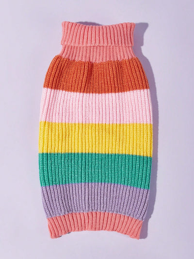 Cozy Stripe Pawfect Pet Sweater