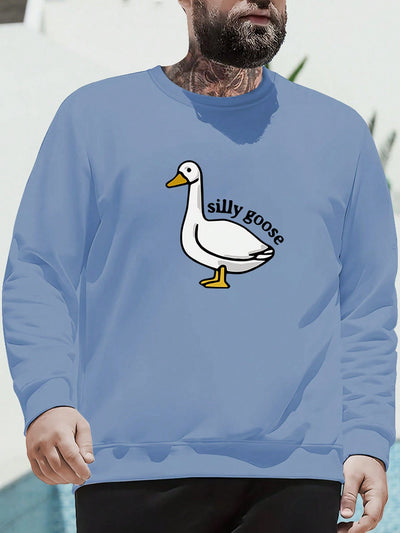 Stay stylish and warm in our Quirky and Cozy Men's Cartoon Letter Graphic Sweatshirt. Made of high-quality materials, this sweatshirt features a unique and playful cartoon letter graphic, perfect for adding a touch of fun to your wardrobe. Plus, with its cozy design, it offers both style and comfort all day long.