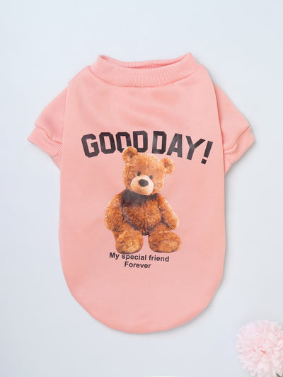 Get your small pet ready for any weather with our Cozy Bear Printed Sweater! With its cute bear print and warm material, this sweater is perfect for both indoor and outdoor wear. Keep your furry friend cozy and stylish all year round.