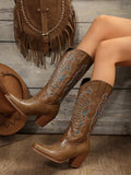 Elevate your style with our Stylish Four Seasons Western Cowgirl Boots for Women. Made from high-quality materials, these boots are perfect for any season and exude a timeless Western charm. Experience all-day comfort and versatility with these must-have boots. Order yours today and make a statement wherever you go.