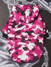 Pink Camo Print Pet Hoodie: The Stylish Way to Keep Your Fur Baby Warm