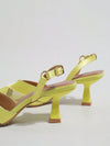 Chic Minimalist Sheer Mesh Open-Toe Heels with Satin Cross Straps – Perfect for Summer Outings