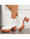 Chunky Heeled Chelsea Ankle Boots: Elevate Your Style with Lug Sole Booties