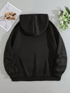 Cozy Heart Print Thermal Hoodie with Kangaroo Pocket – Plus Size Winter Essential