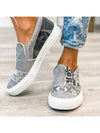 Step Up Your Style: Women's Casual Slip-on Platform Sneakers