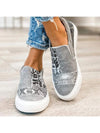 Step Up Your Style: Women's Casual Slip-on Platform Sneakers