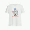 Women's Floral Pattern Print T-Shirt: Blossom in Style