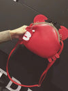 Whimsical Crab Kiss-Lock Crossbody Bag - Fun & Playful Novelty Accessory!