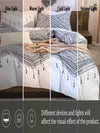 Modern Geometric Bliss Duvet Cover Set - Complete Your Bedroom Look!(1*Duvet Cover   2*Pillowcases, Without Core)