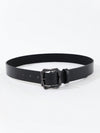 Chic Versatile Black Belt - Perfect for Jeans, Suits, and Casual Outfits