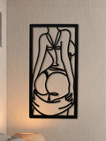 Elevate your home decor with Sculpted Beauty: Personalized Metal Wire Art Painting. Handcrafted with precision, this unique piece adds a touch of elegance to any room. Each piece is customizable, making it the perfect addition to any personal space. Don't settle for ordinary art - choose Sculpted Beauty to elevate your interior design.