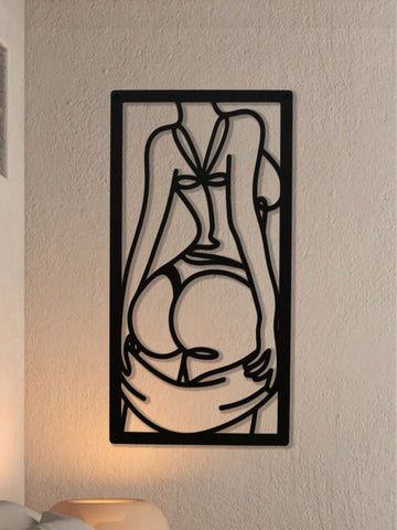 Elevate your home decor with Sculpted Beauty: Personalized Metal Wire Art Painting. Handcrafted with precision, this unique piece adds a touch of elegance to any room. Each piece is customizable, making it the perfect addition to any personal space. Don't settle for ordinary art - choose Sculpted Beauty to elevate your interior design.