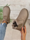 Cozy Chic: Women's Fleece-Lined Anti-Skid Snow Boots for Winter Adventures