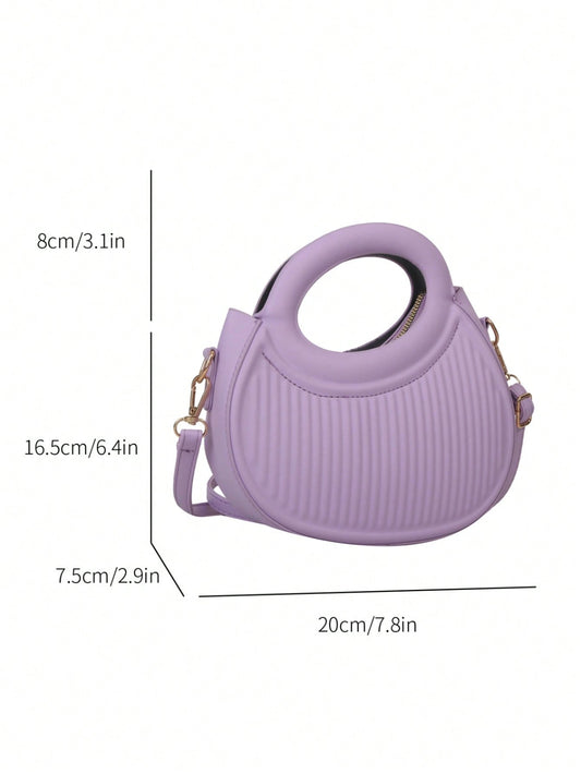 Royal Purple French Lady Handbag: The Ultimate Fashion Statement