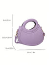 Royal Purple French Lady Handbag: The Ultimate Fashion Statement